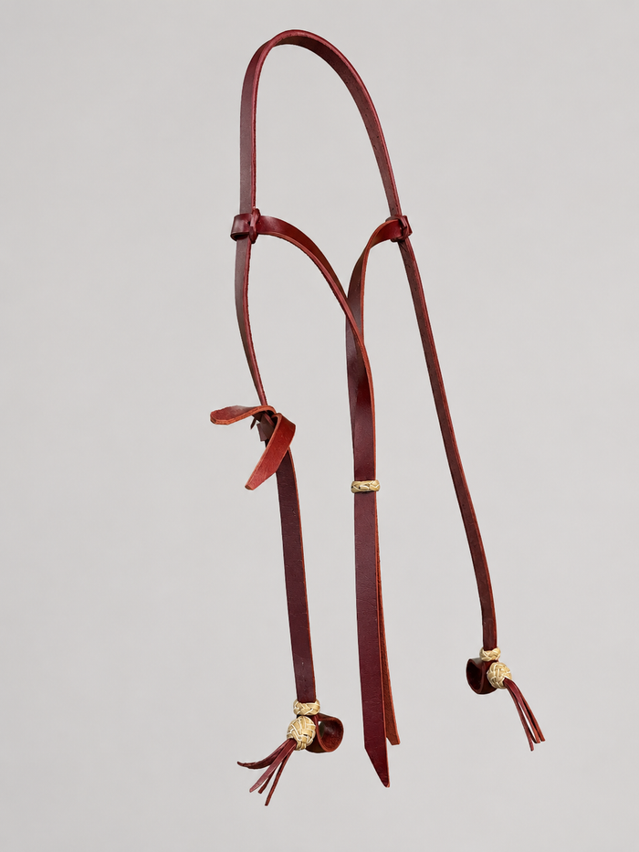 Bosal - H05 - 1/2" Bosal Hanger w/ Jowl Strap & Quick Change Rawhide Ends