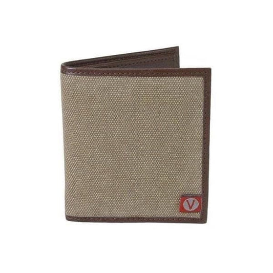 ’Brighton' Bi-Fold Vegan Wallet by The Vegan Collection - Brown