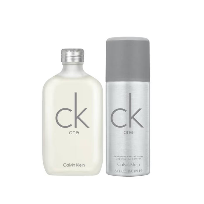 Calvin Klein One Eau De Toilette 100ml & Deodorant Spray 150ml Gift Set