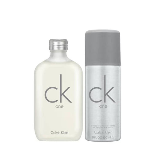 Calvin Klein One Eau De Toilette 100ml & Deodorant Spray 150ml Gift Set
