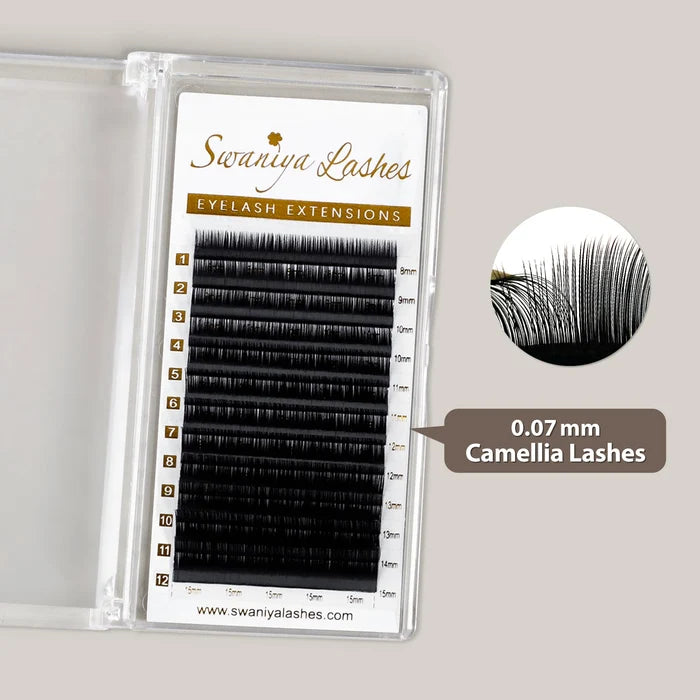 Camellia Volume Lash Extensions 0.07mm| Swaniya Lashes