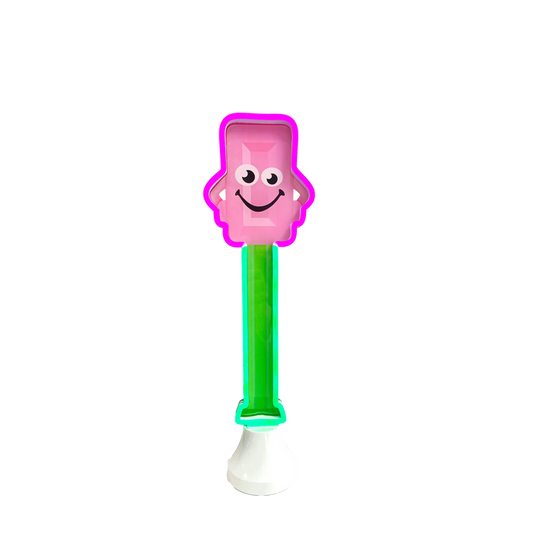 Candy Mascot Table Top Neon Sign
