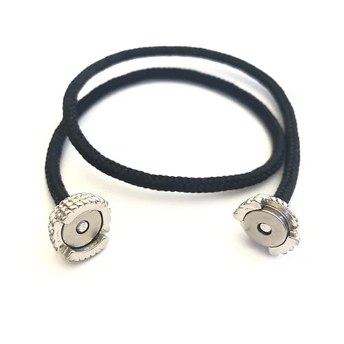 Captain's Double Wrap Bracelet - Pewter