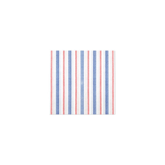 Cocktail Napkins - Americana Stripe