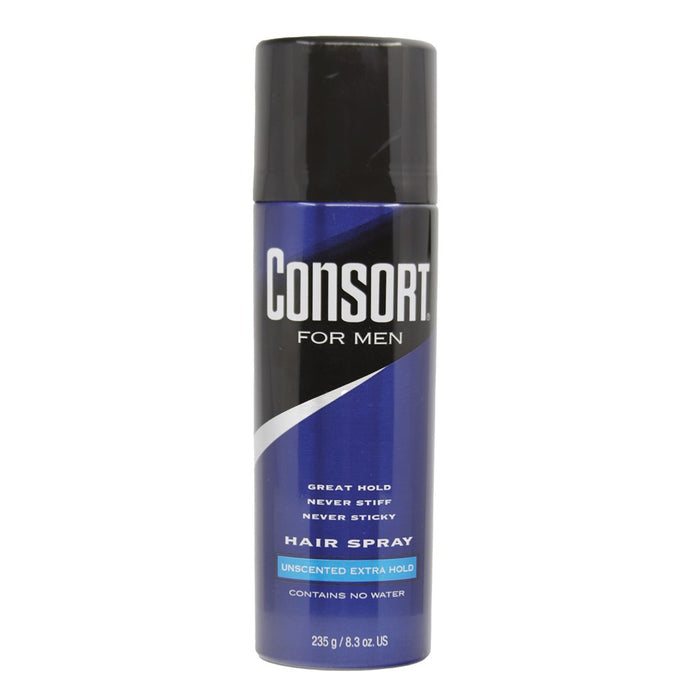 CONSORT For Men Hair Spray (8.3oz) Extra Hold