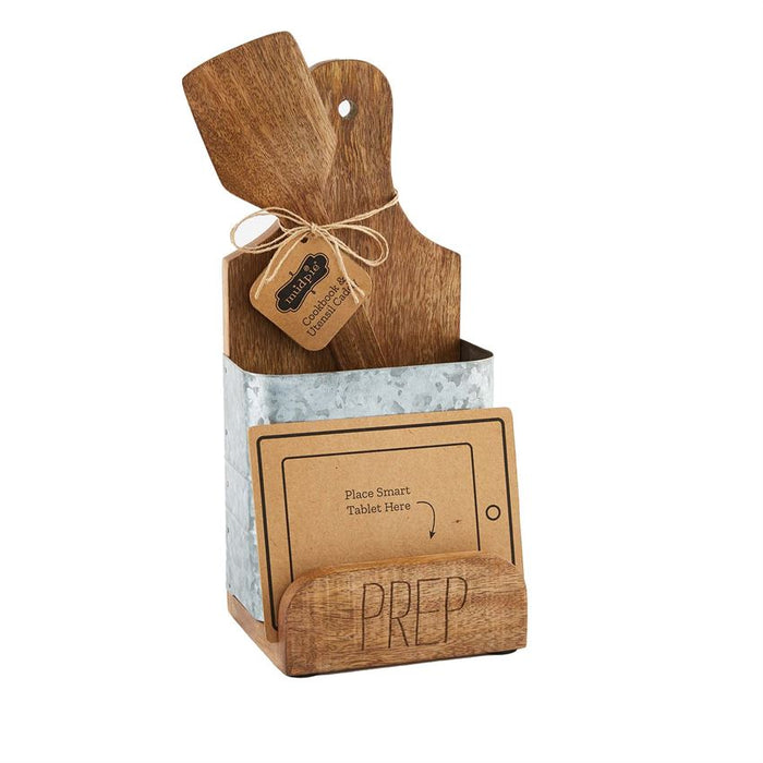 Cookbook and Utensil Caddy