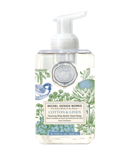 cotton & linen pump soap