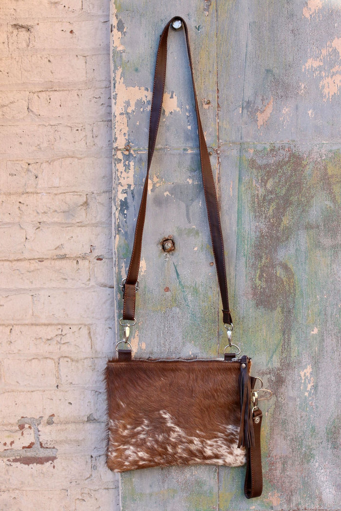 Cowhide Cross Body Bag