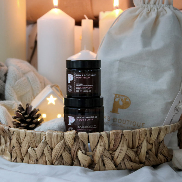 CRACKED HEEL RECOVERY - FOOT BALM + FOOT SCRUB