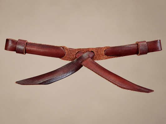 CURB STRAP - CS43 - Latigo Leather