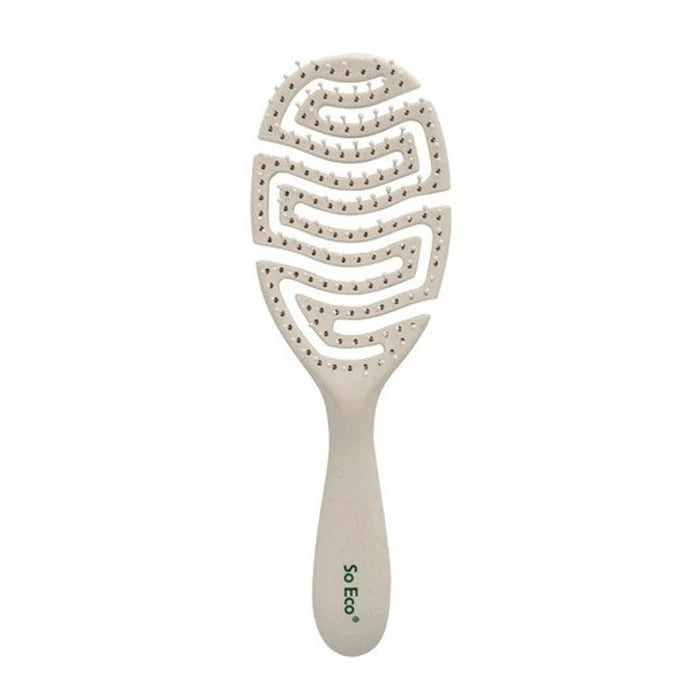Curved Vented Detangling Brush for Wet & Dry Hair - Oval Shape