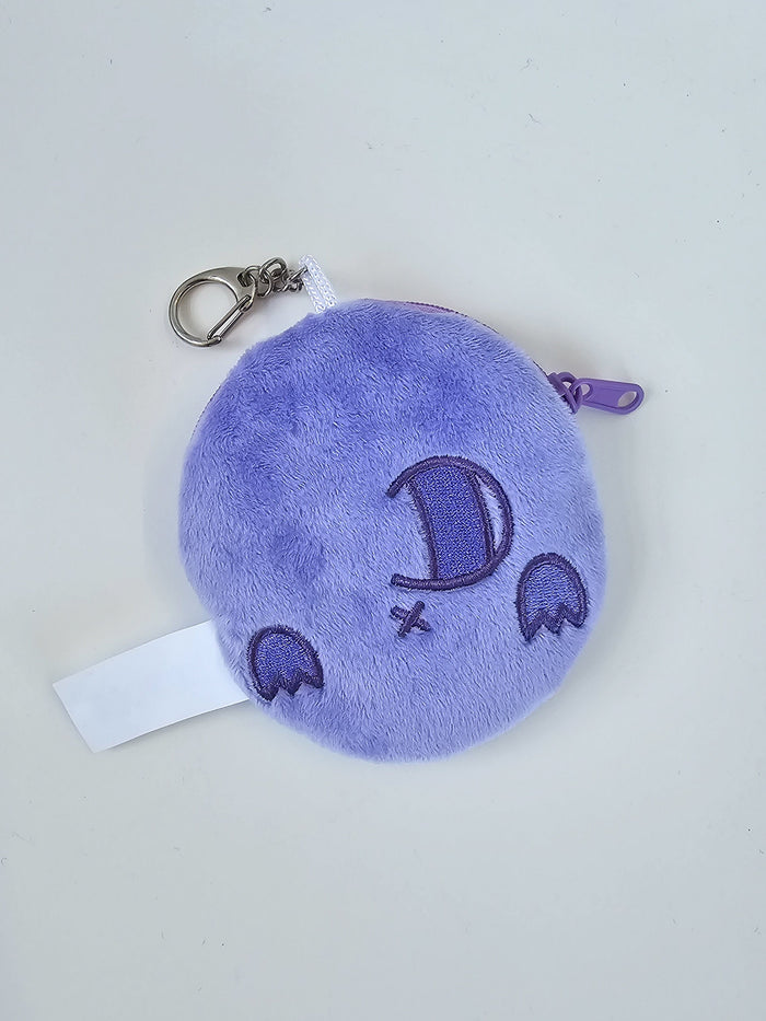 Cute & Funny Fuzzy Animal Coin Purse (Raccoon, Opossum or Frog) - Koodle