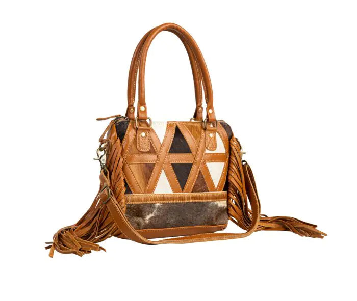 Dakota Plains Hair-on Hide Fringed Concealed-Carry Bag