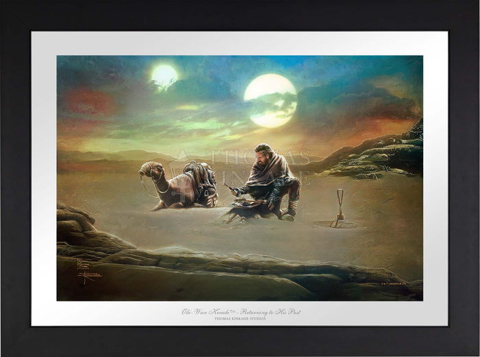 <em>Obi-Wan Kenobi</em>&trade; - Returning to his Past - Limited Edition Paper (SN - Standard Numbered)