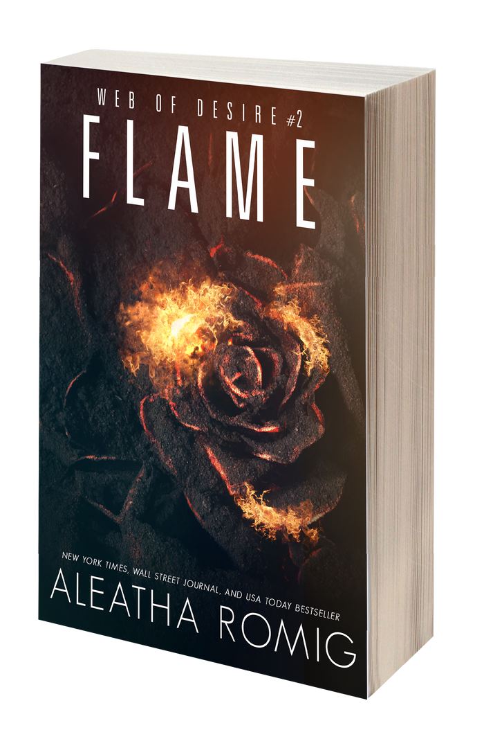 FLAME (book 2 Web of Desire - book 8 Sparrow Webs) Signed Paperback