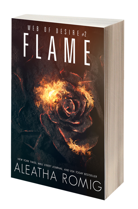 FLAME (book 2 Web of Desire - book 8 Sparrow Webs) Signed Paperback