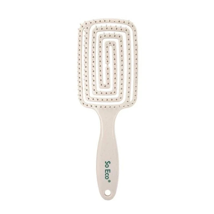 Flexible Paddle Detangling Brush for Thick, Long Hair - Wet & Dry