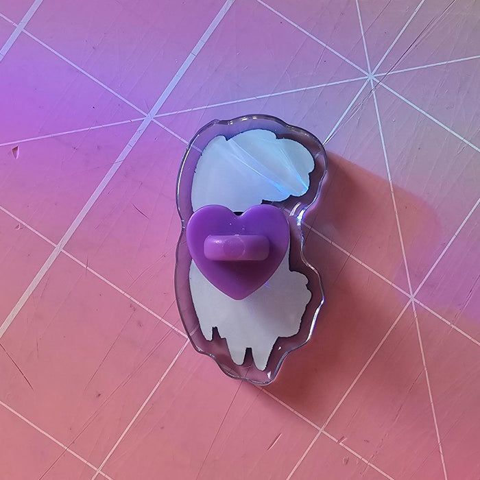 Forbidden Cats Acrylic Pin Trio Featuring Raccoon, Skunk, and Opossum - Koodle