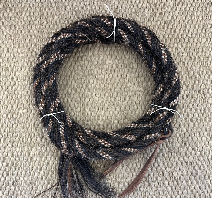Get Down - GET39 - Sierra Way 3/8"x16' Mane Hair Brown, Black, White, and Tan