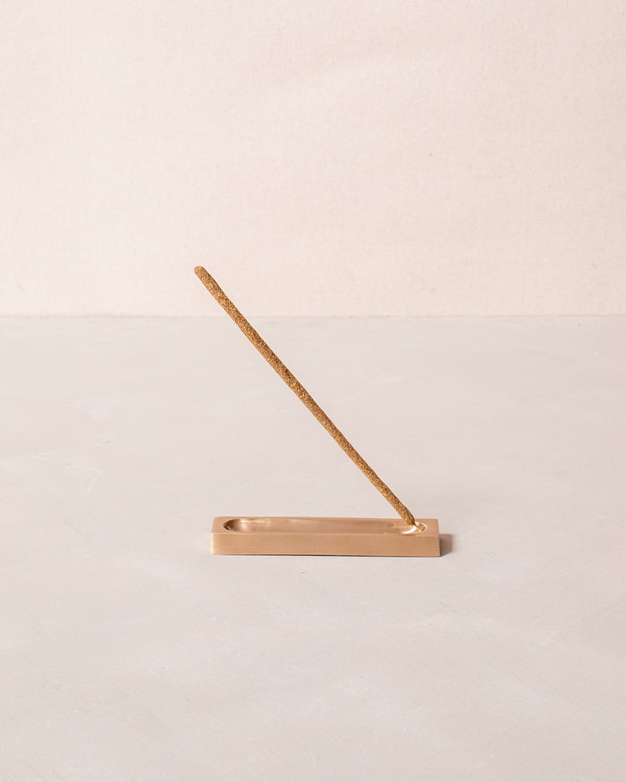 Gold Bar Incense Stand