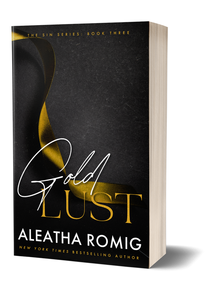 GOLD LUST (book 3 Sin Series) Signed Paperback