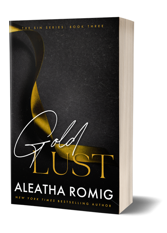 GOLD LUST (book 3 Sin Series) Signed Paperback