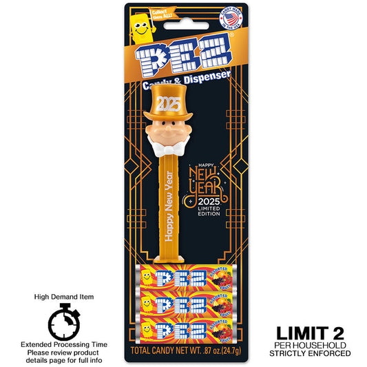 Golden Groom 2025 New Years PEZ.com Exclusive (Limit 2 per household)