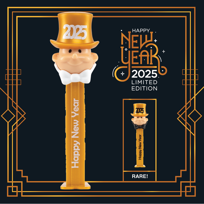 Golden Groom 2025 New Years PEZ.com Exclusive (Limit 2 per household)