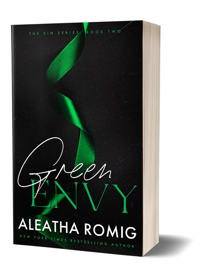 GREEN ENVY (book 2 Sin Series) Signed Paperback