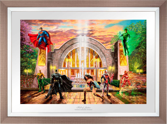 Hall of Justice - Limited Edition Paper (SN - Standard Numbered) - Art Of Entertainment