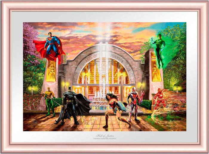 Hall of Justice - Limited Edition Paper (SN - Standard Numbered) - Art Of Entertainment