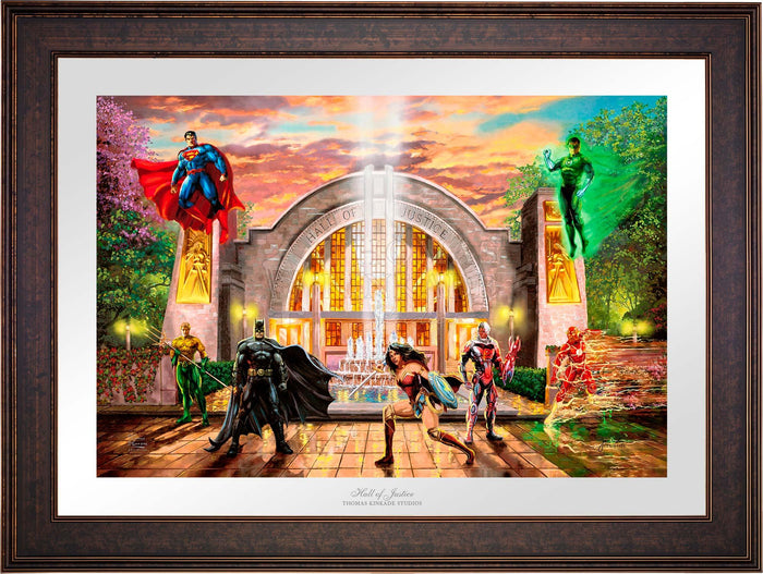 Hall of Justice - Limited Edition Paper (SN - Standard Numbered) - Art Of Entertainment