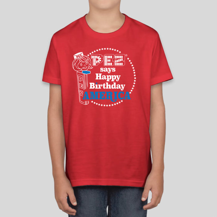 Happy Birthday America T-Shirt (Youth/Unisex)