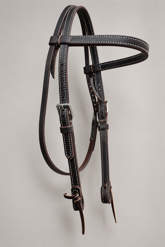 Headstall - HS336 - Horseman's Browband