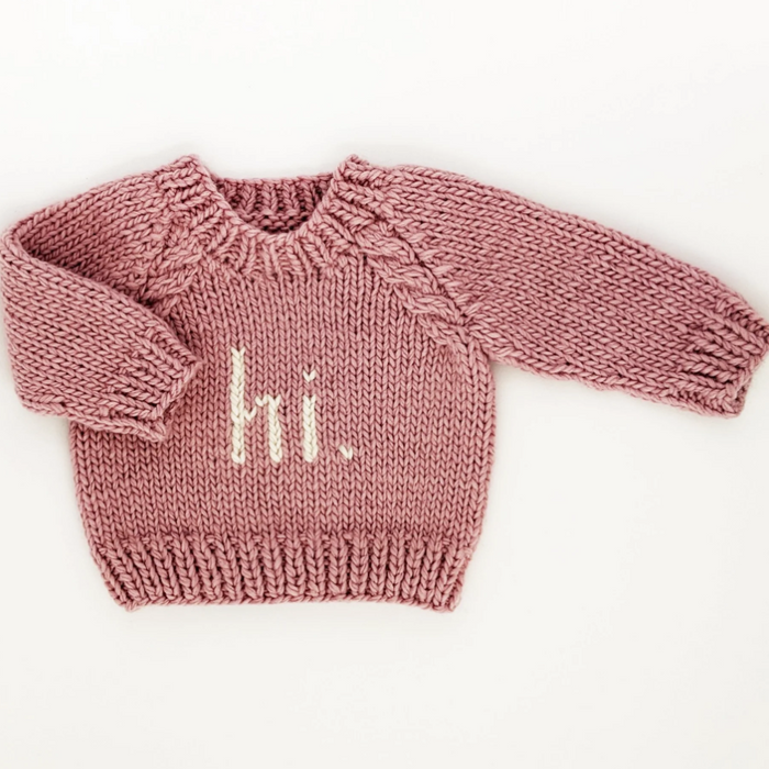 Hi Rosy Sweater