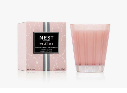 Himalayan Salt & Rosewater Candle