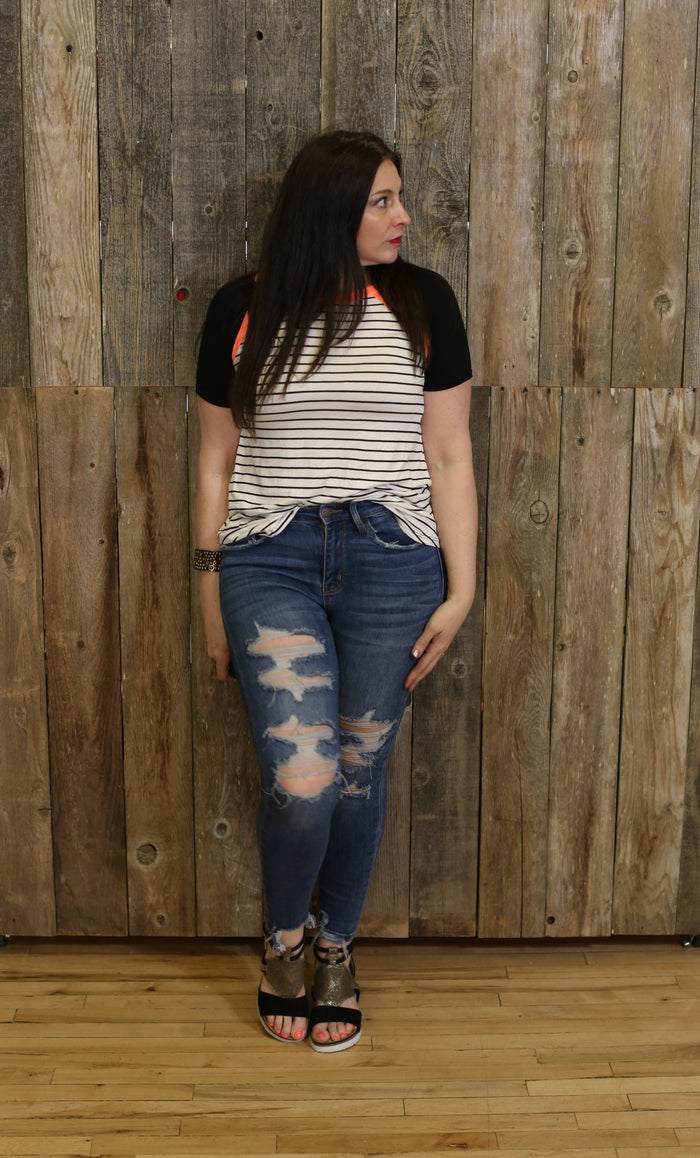 Horizontal Stripe Top