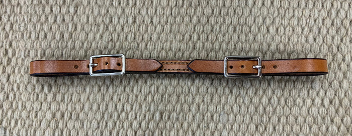 CURB STRAP - CS15 - 1/2" Double Buckle Antiqued