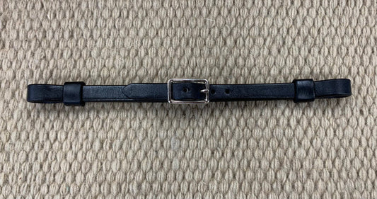 CURB STRAP - CS26 - 1/2" Single Buckle Black