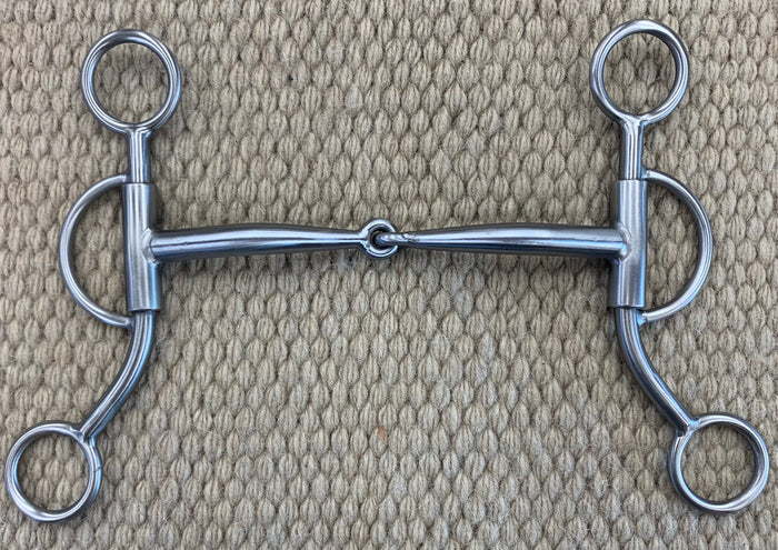 BIT - TB163 - Tom Balding Baseline Short House Snaffle 6"