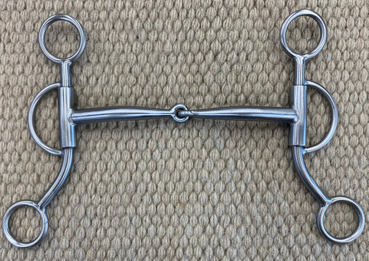 BIT - TB163 - Tom Balding Baseline Short House Snaffle 6"