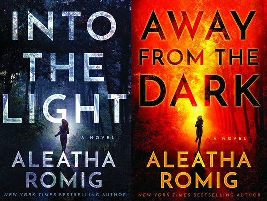 Into the Light Away from the Dark set - OUT OF PRINT- Signed paperbacks