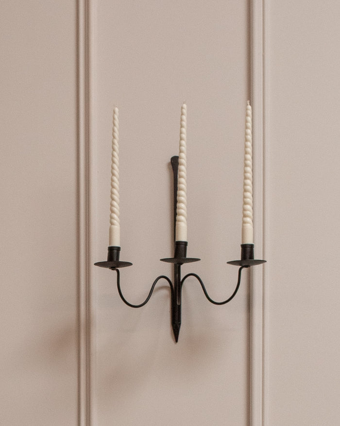 Iron Wall Candelabra