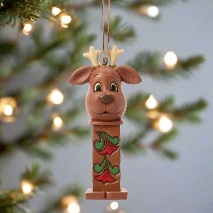 Jim Shore PEZ Reindeer Ornament