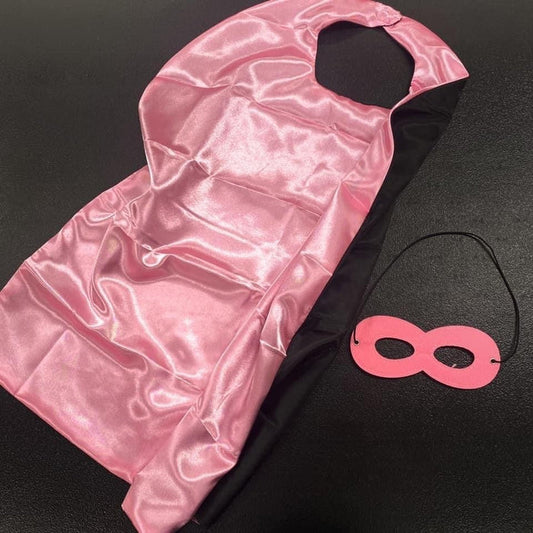 Kids Mask And Reversible Cape