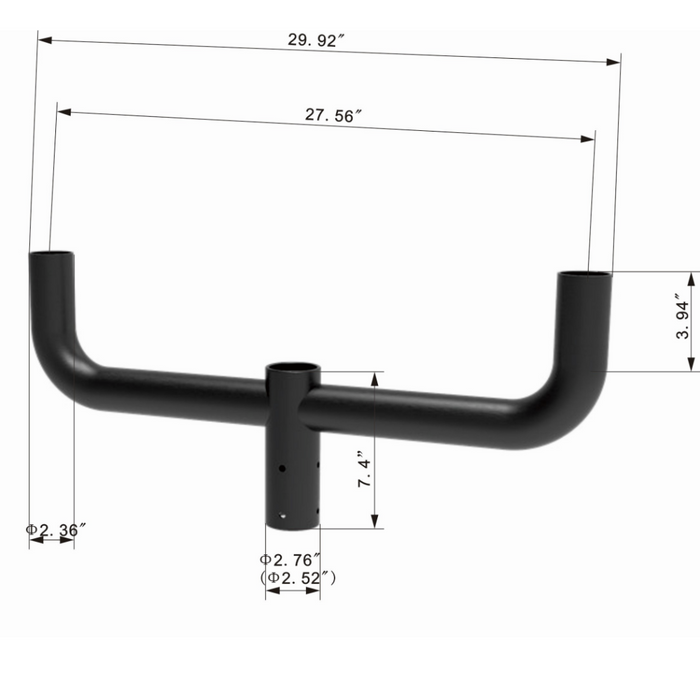 Bullhorn Bracket Dimensions