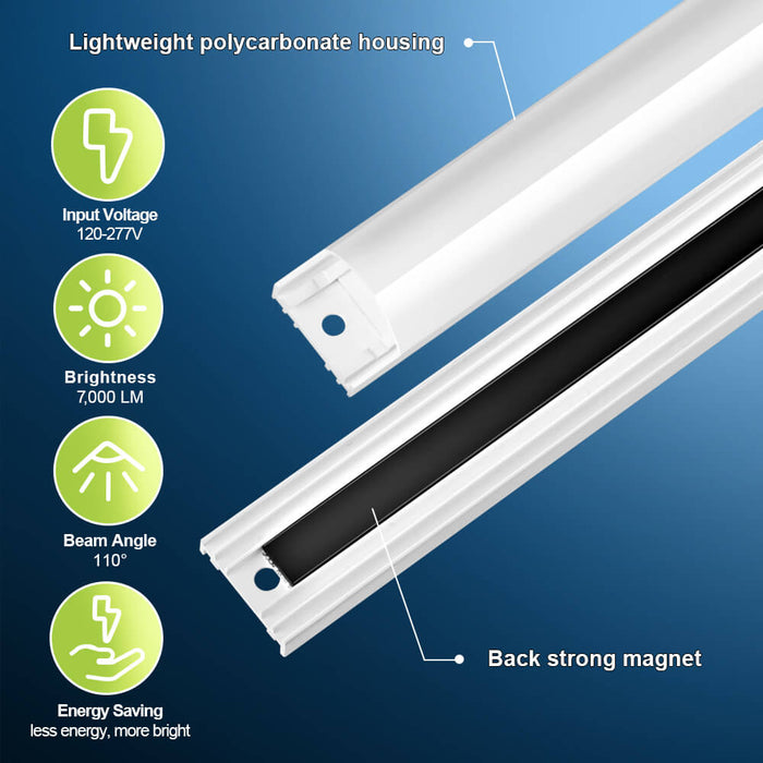 4ft Magnetic Linear LED Retrofit Kit with driver
