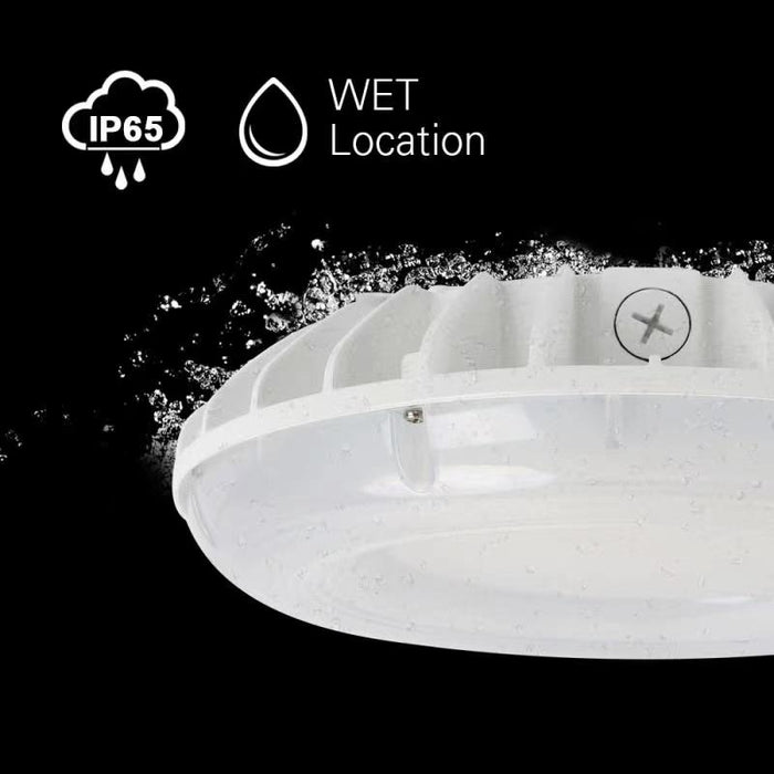 Konlite LED Canopy Area Light in led location