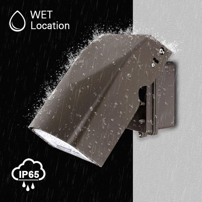 wet location for Konlite LED Slim Wall Pack Light - Adjustable - 40W