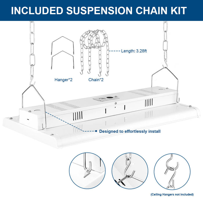 165W LED Highbay light with hanging chain